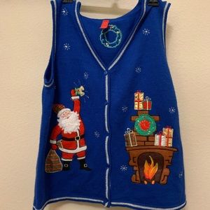 Ugly Christmas sweater vest